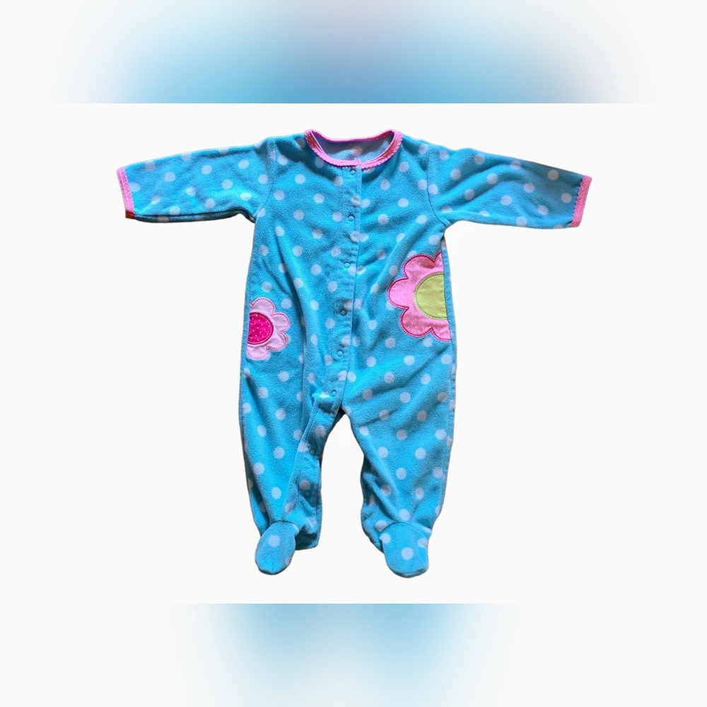 Fleece Footies Carter's SZ 9 months Carters